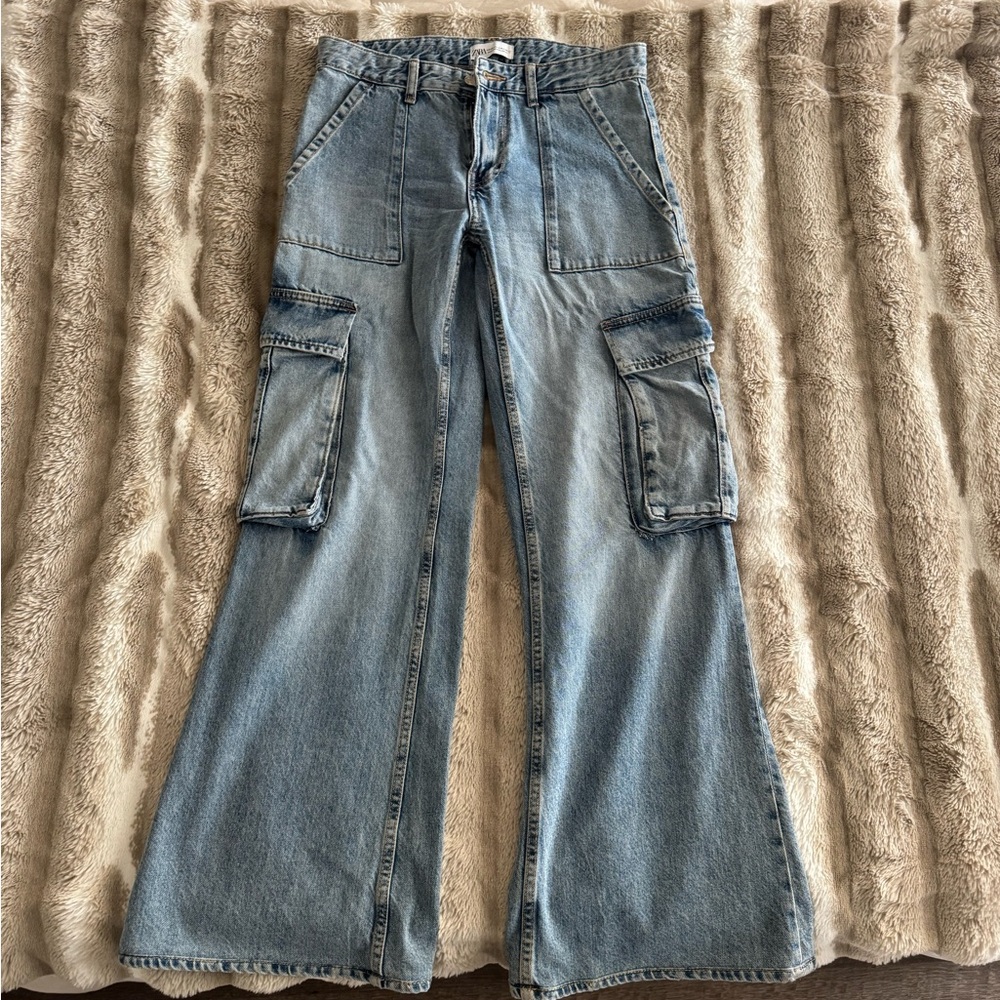 Zara Blue Denim Jeans